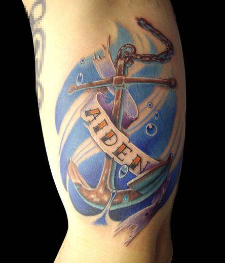 Marc Durrant - Anchor and banner